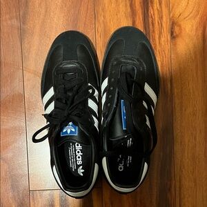 Adidas Black Sambas Sneakers